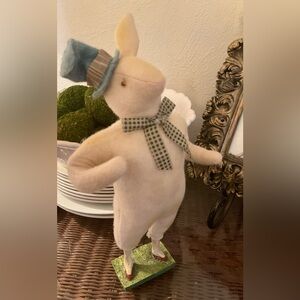 Vintage Felted Wool Rabbit